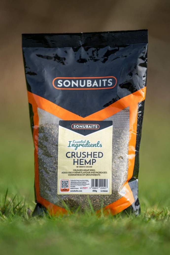 Mljevena konoplja Sonubaits Essential Ingredients Crushed Hemp 450g