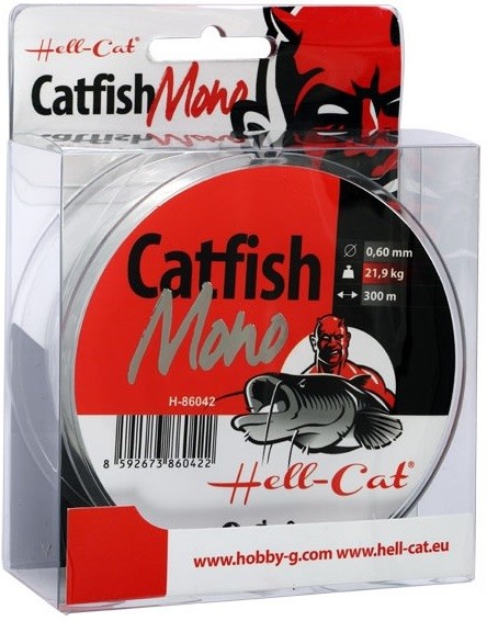 Monofilni Najlon Hell-Cat Catfish Mono Clear 300m