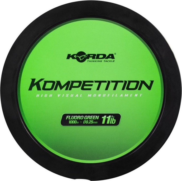 Monofilni Najlon Korda Kompetition Fluoro Green 1000m