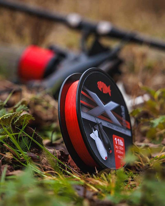 Monofilni Najlon Spomb X Pro Mono 300m 0,26mm/11lb RED