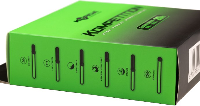 Monofilný Vlasec Korda Kompetition Fluoro Green 1000m