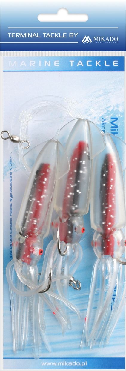 Morski Predvez Squid Rig 12cm Mikado 3x6/0