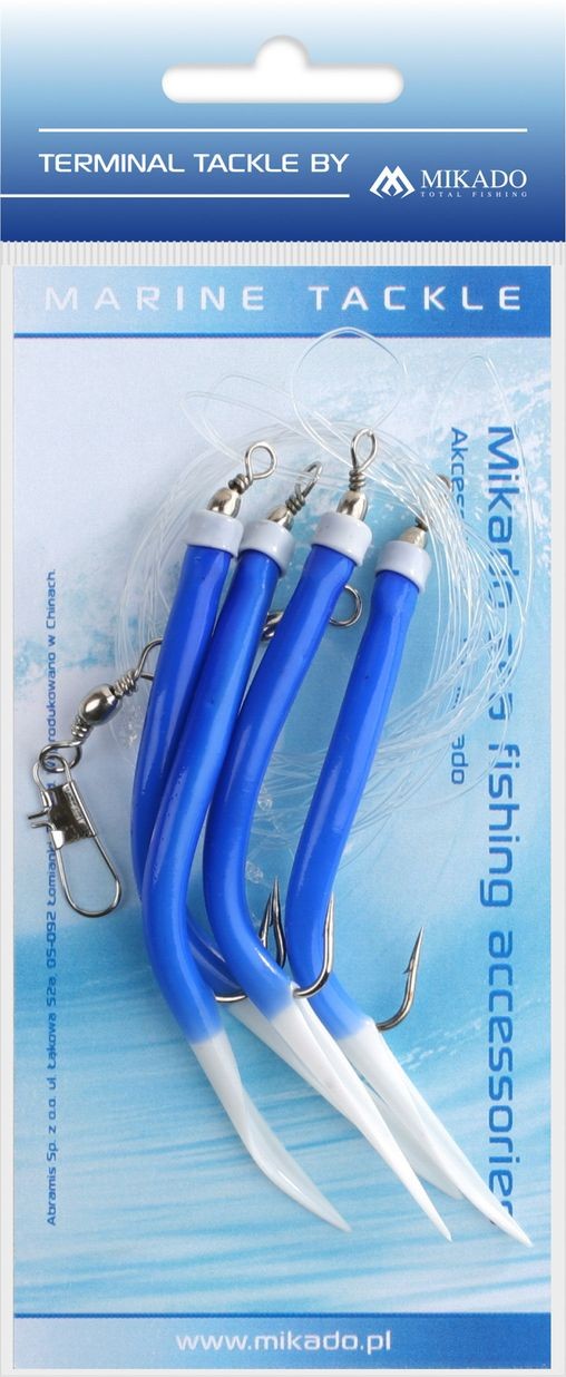 Morský Náväzec Mikado Gummi Makk Rig Háčik 6/0