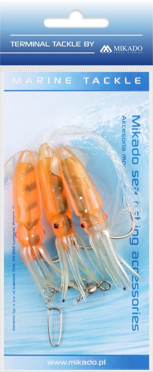 Morský Náväzec Mikado Squid Rig 7,5cm Háčik 4/0