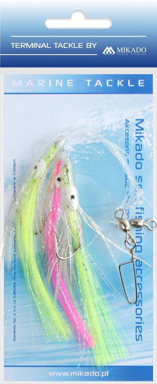 Mořský Návazec Octopus Rig Hair 7,5 cm Háček 2/0 Mikado