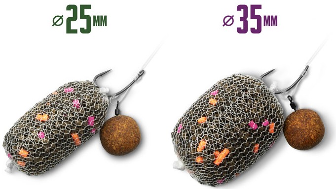 Mrežica Delphin PVA N'tastic Tuba+Potiskivač 2v1/7+7m 25mm+35mm
