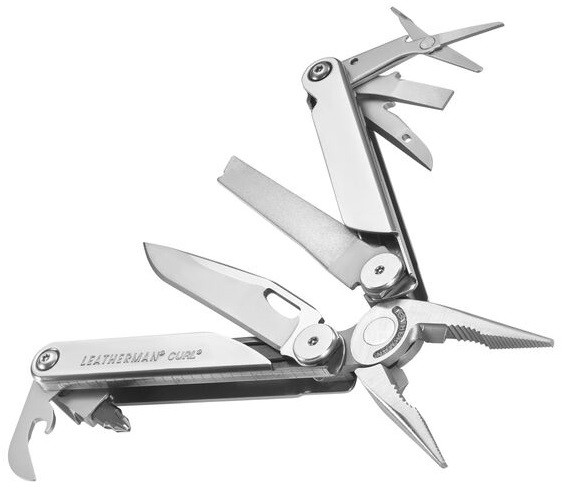 Multifunkcionalna kliješta Leatherman Curl Silver Stainless Steel