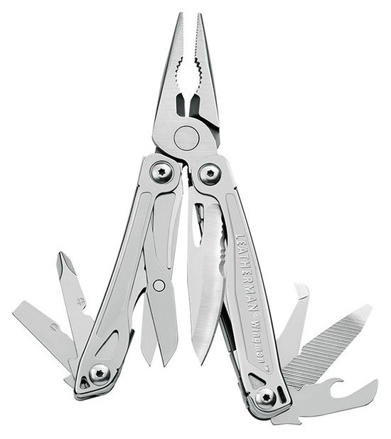 Multifunkcionalna kliješta Leatherman Wingman Silver Stainless Steel