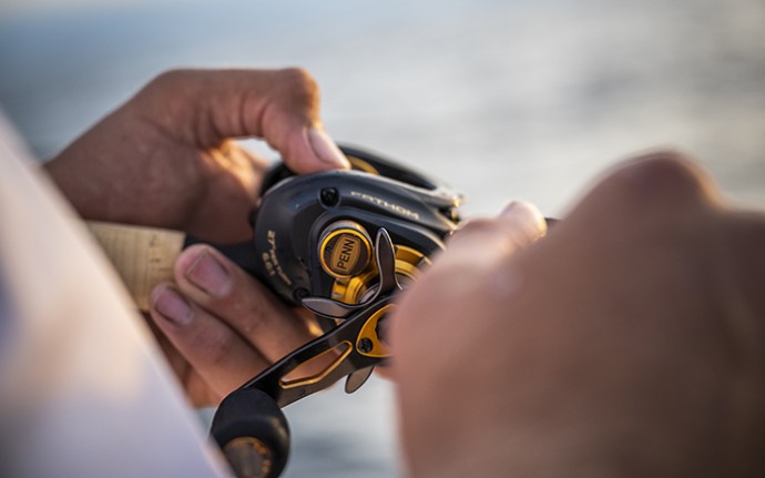 Multiplikator Penn Fathom Low Profile Reel Lijevoruki
