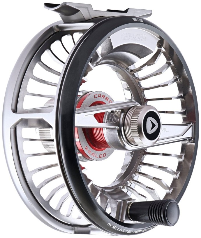 Mušičarska Rola Greys Tital Fly Reel - Titanium/Black