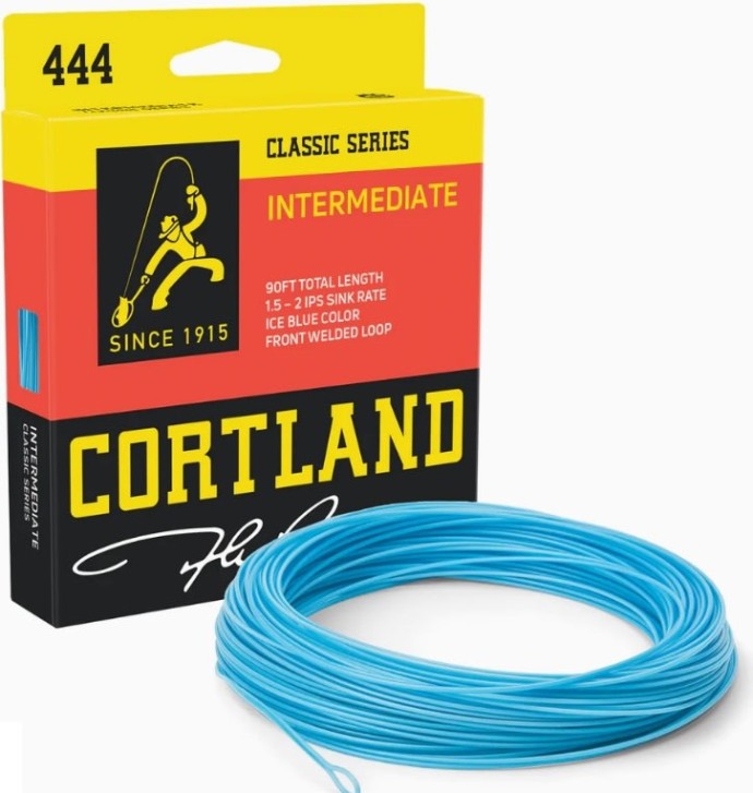 Mušičarska Upredenica Cortland 444 Classic Intermediate Ice Blue Fresh/Salt WF