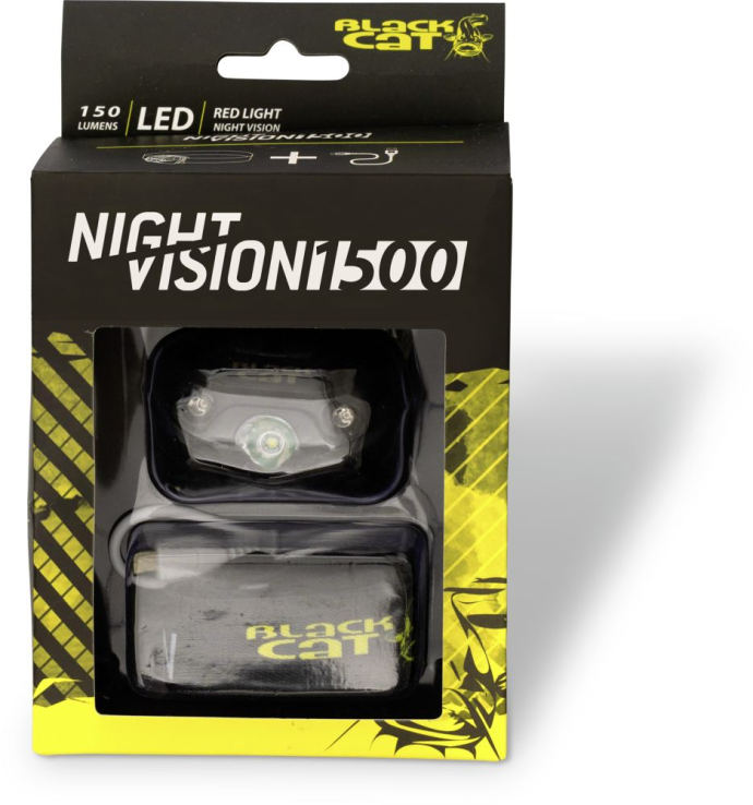 Naglavna svjetiljka Black Cat Night Vision 1500