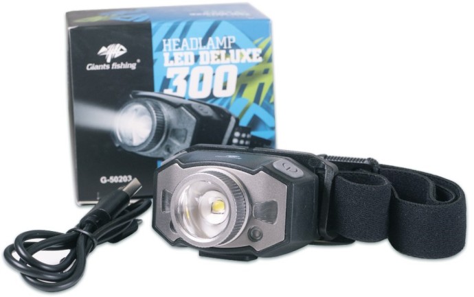 Naglavna svjetiljka Giants Fishing Headlamp LED Deluxe 300