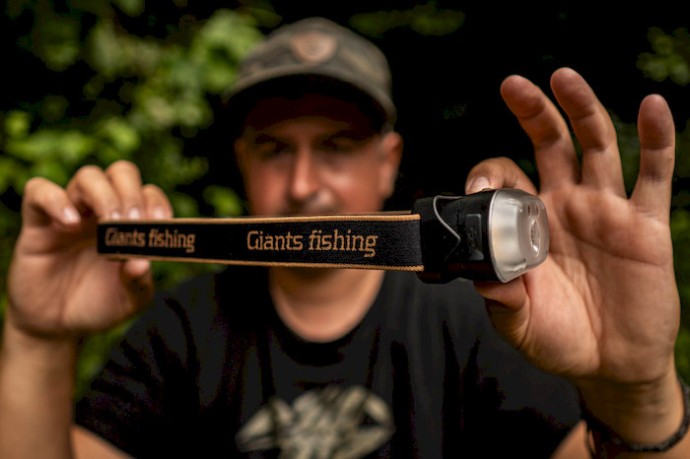 Naglavna svjetiljka Giants Fishing Headlamp LED Luxury 350