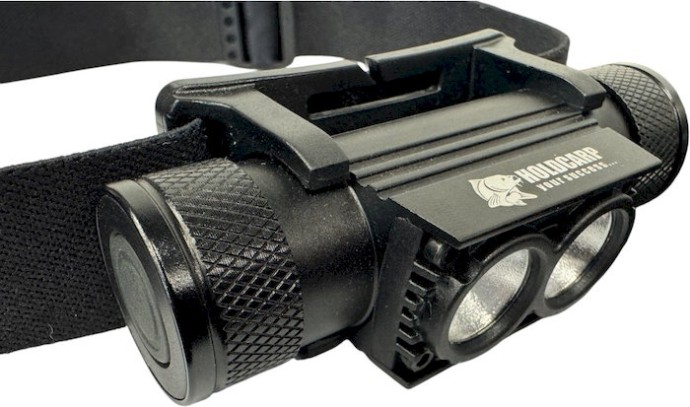 Naglavna svjetiljka Holdcarp SuperBright UV/WHITE 3350mAh Headlamp