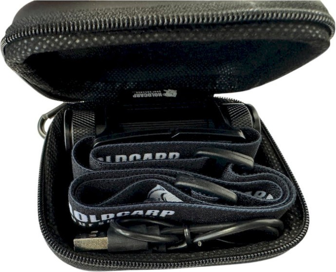 Naglavna svjetiljka Holdcarp SuperBright UV/WHITE 3350mAh Headlamp