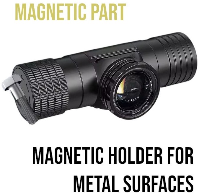 Naglavna svjetiljka Holdcarp Zoomable Sensor Headlamp