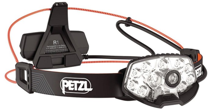 Naglavna svjetiljka Petzl NAO RL crna