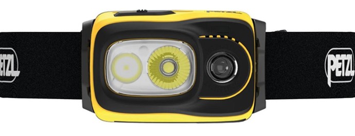 Naglavna svjetiljka Petzl Swift RL Pro 2023 Crno-žuta