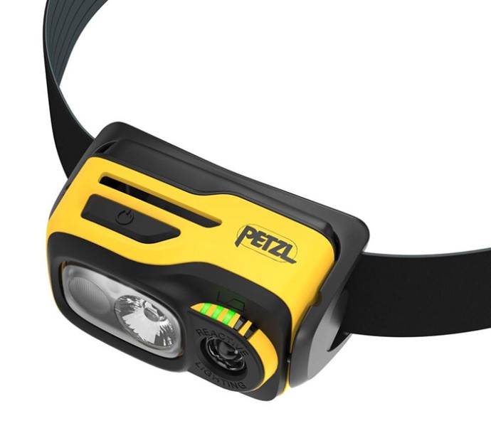 Naglavna svjetiljka Petzl Swift RL Pro 2023 Crno-žuta
