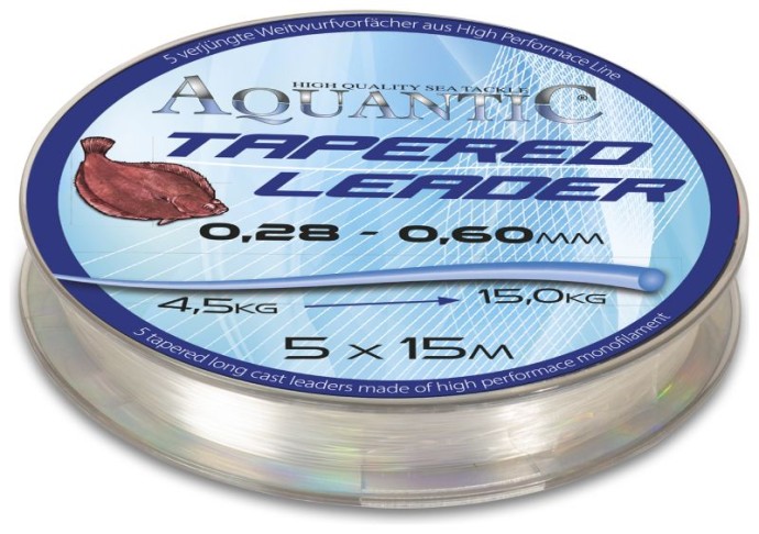 Najlon Aquantic Tapered Leader 5×15m