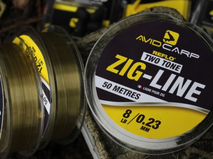 Najlon Avid Carp Dvotonska Zig Linija 100m