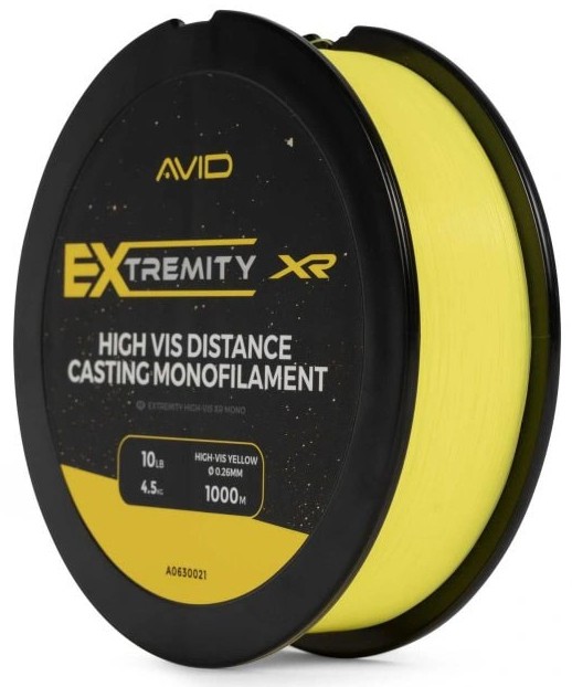 Najlon Avid Carp Extremity Hi-Vis XR Mono 1000m