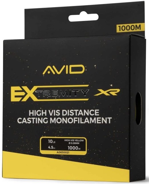 Najlon Avid Carp Extremity Hi-Vis XR Mono 1000m