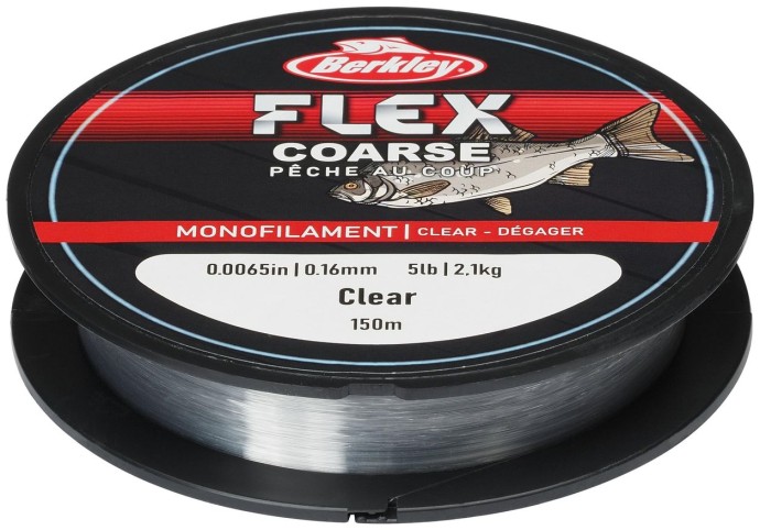 Najlon Berkley Flex SS Coarse Čirý 150m