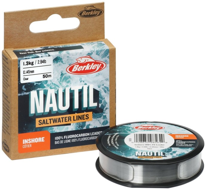 Najlon Berkley Nautil Inshore Fluorocarbon 50m