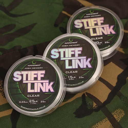 Najlon Gardner Stiff-Link Clear 25m
