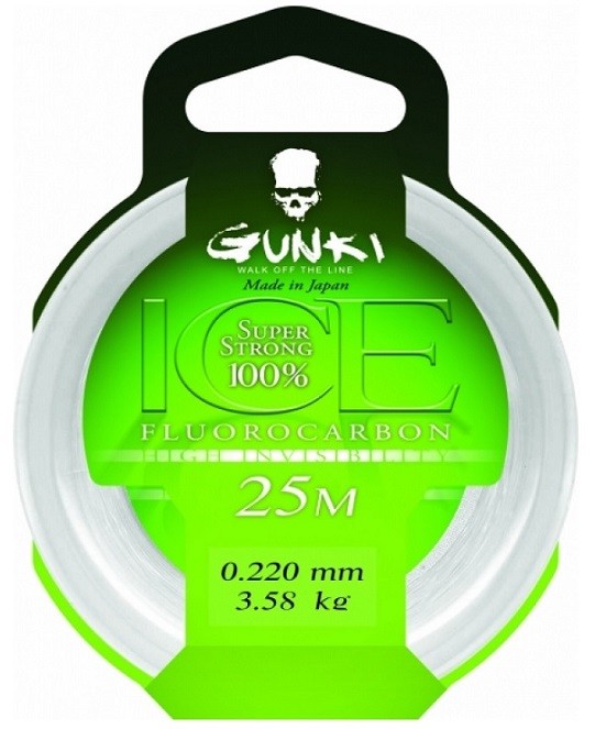 Najlon Gunki Fluorocarbon Ice 25m