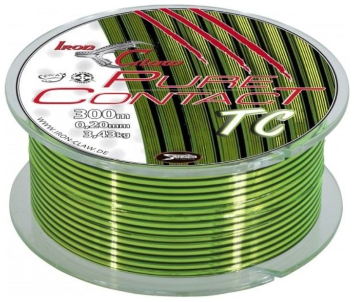 Najlon Iron Claw Pure Contact Mono Line Camo 300m
