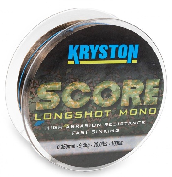 Najlon Kryston Score Long Shot Mono 1000m Smeđi