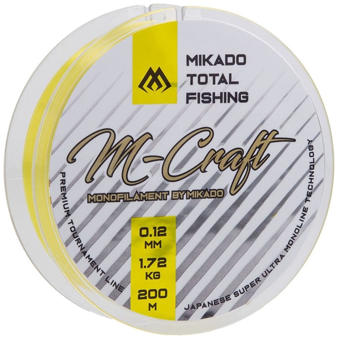 Najlon M-Craft Fluo Yellow 200m