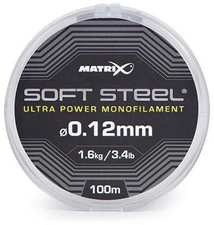 Najlon Matrix Soft Steel Ultra Power Monofilament 100m