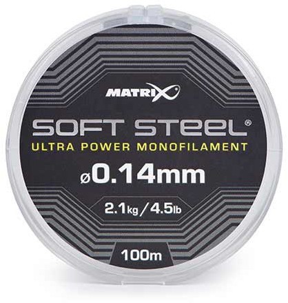 Najlon Matrix Soft Steel Ultra Power Monofilament 100m
