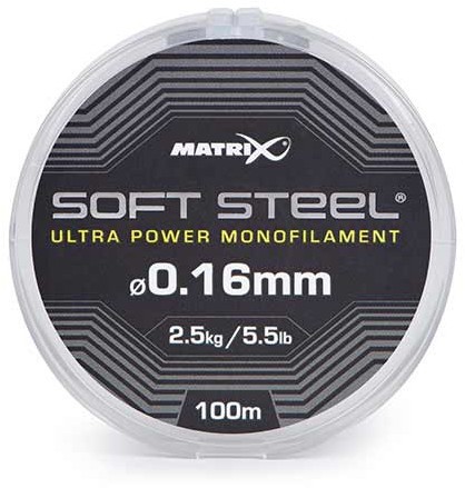 Najlon Matrix Soft Steel Ultra Power Monofilament 100m
