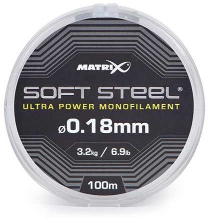 Najlon Matrix Soft Steel Ultra Power Monofilament 100m