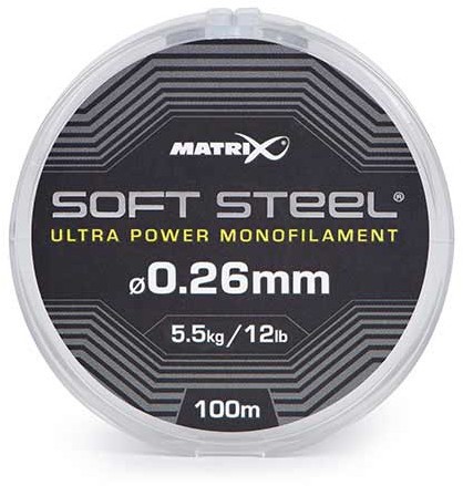 Najlon Matrix Soft Steel Ultra Power Monofilament 100m
