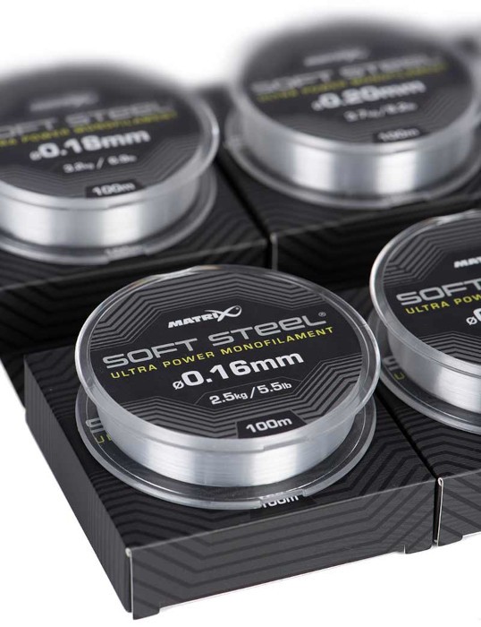 Najlon Matrix Soft Steel Ultra Power Monofilament 100m