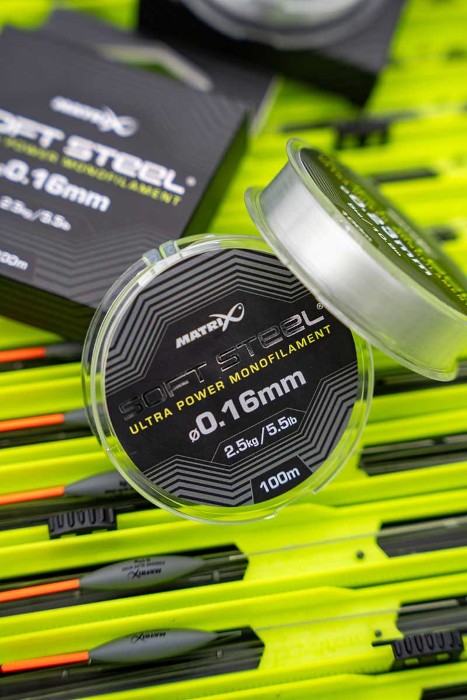 Najlon Matrix Soft Steel Ultra Power Monofilament 100m