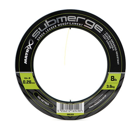 Najlon Matrix Submerge Shock Leader Monofilament 100m
