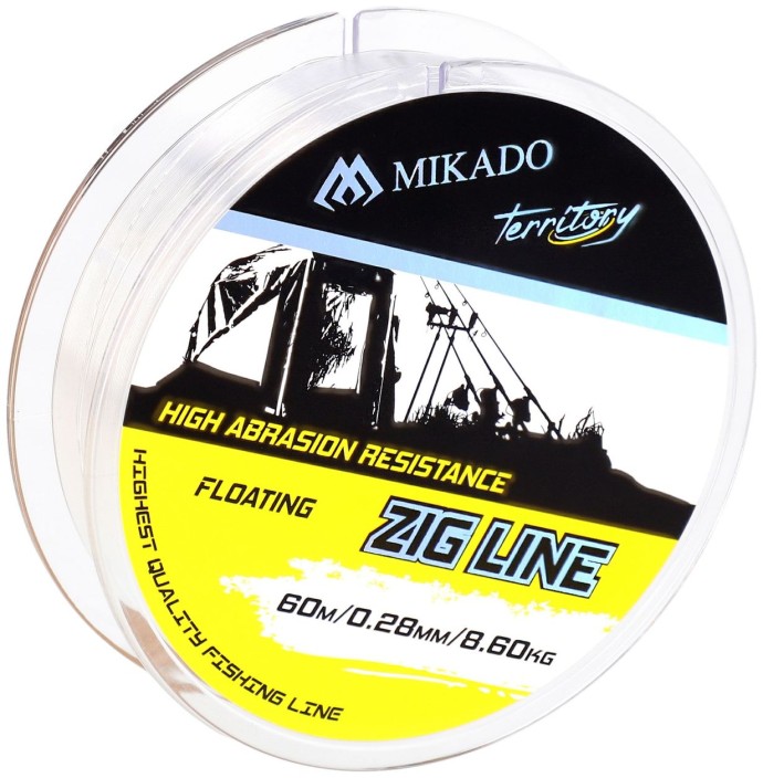 Najlon Mikado Territory Zig Line 60m 1 Kalem 0,30mm 9,73kg