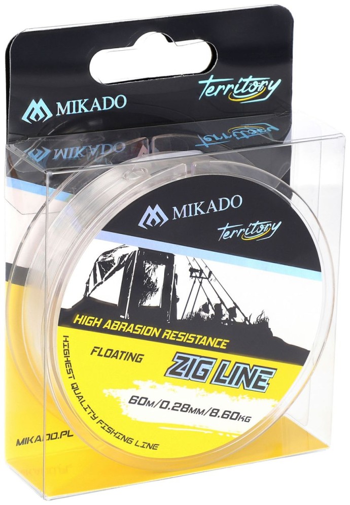 Najlon Mikado Territory Zig Line 60m 1 Kalem 0,30mm 9,73kg