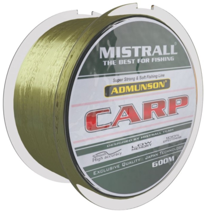 Najlon Mistrall Admunson Carp Camou 600m