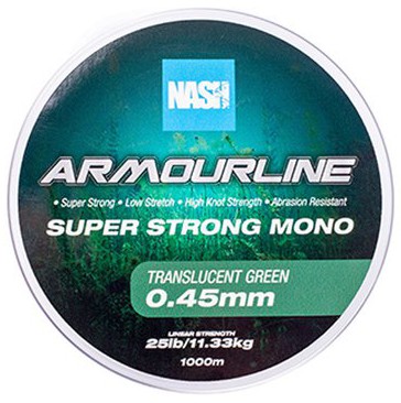 Najlon Nash Armourline Super Strong Mono Green 1000m