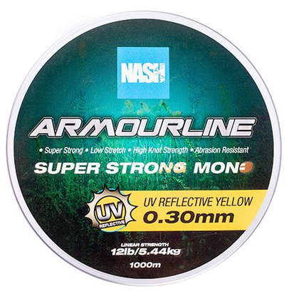 Najlon Nash Armourline Super Strong Mono UV Yellow 1000m