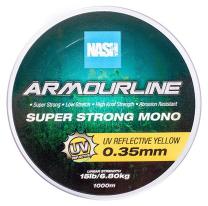 Najlon Nash Armourline Super Strong Mono UV Yellow 1000m
