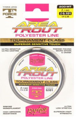 Najlon Rapture Area Trout Polyester 200m